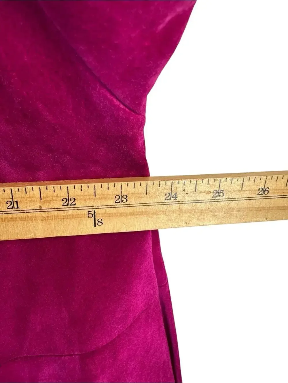 Vintage Danier Fuchsia Suede Leather Jacket Blazer Size M Open Front Hot Pink